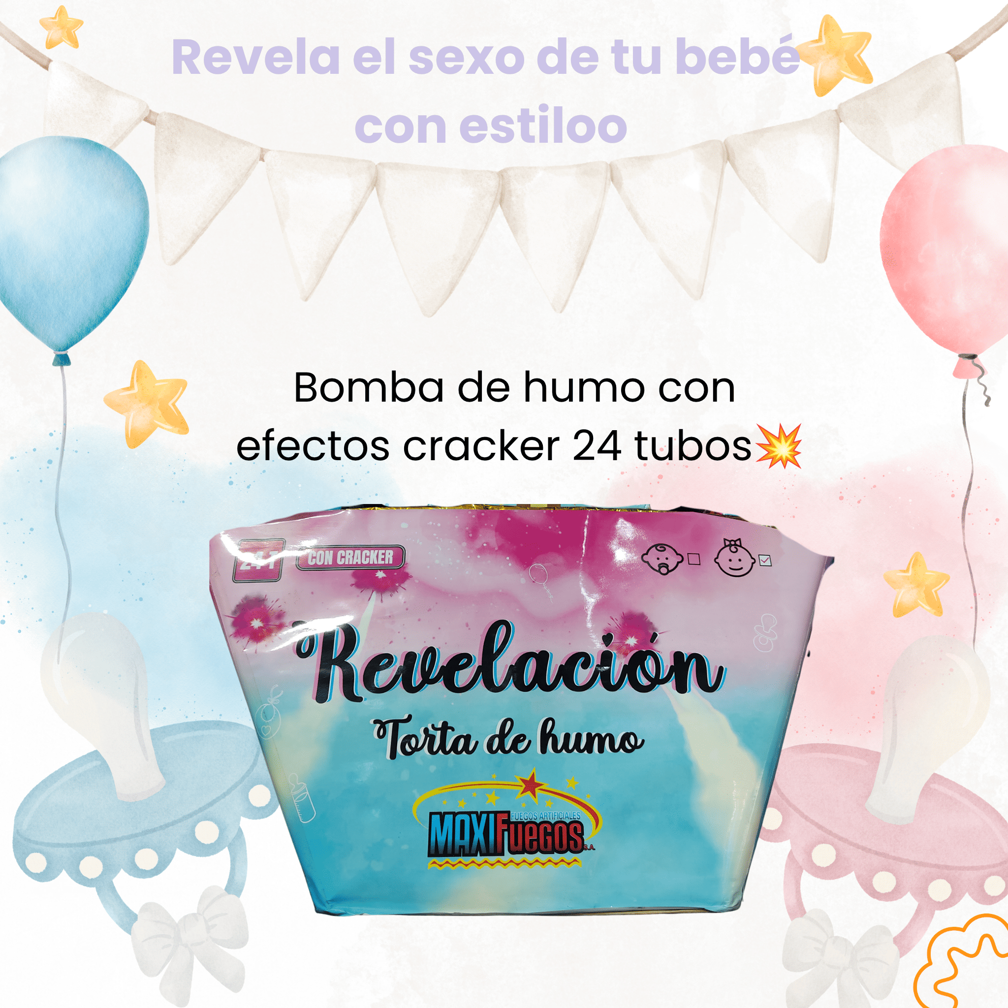 24 tubos Revelación